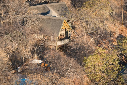 Ongava Lodge kamer bovenkant